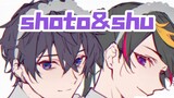 [Mixed cut/shu/shoto] These two purple groups are so handsome