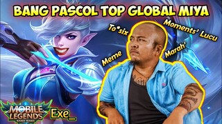 "BANG PASCOL EXE"(top global miya) #mobilelegends