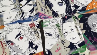 Take apart the Demon Slayer original painting coasters! I praise you for your beautiful original pai