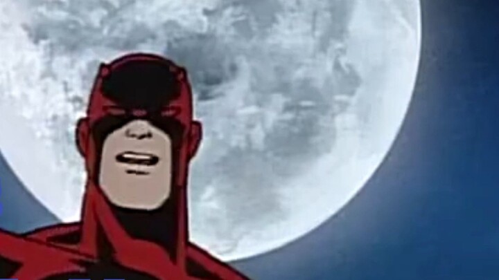 Daredevil: The world kisses me with pain, but I respond with song.