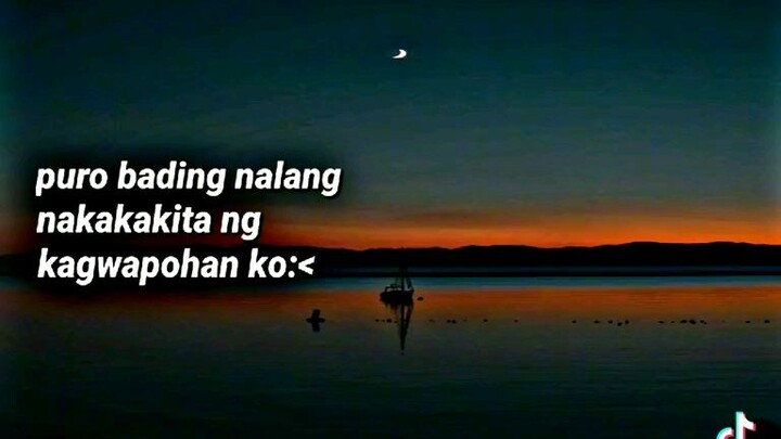 puro bading nalang ata😔