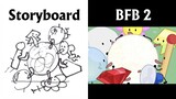 Storyboard of "Lick Your Way to Freedom": BFB 2