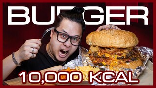 เบอร์เกอร์ ยักษ์!! | Burger 10,000 Calories : ตุ้ยนุ้ยคุ้ยมาลอง