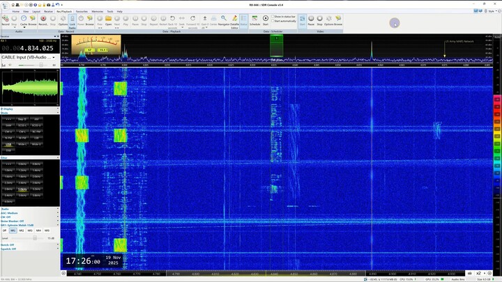 4834 Khz  -A pro-Turkish militia stationed in northern Syria