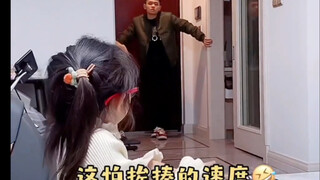 Sang kakak menggunakan kata-kata yang paling keras untuk melakukan hal-hal yang paling lembut. Seker