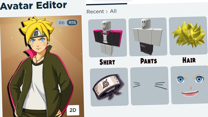 *NEW* How to make BORUTO in Roblox | Naruto Cosplay | 2022