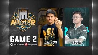 L3bron vs Rbeh  Just ML 1v1 Allstar Tournament Game 2 (BO3) | Mobile Legends