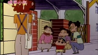 《蜡笔小新》小新和邻居大婶八卦惠子，被当场撞破
