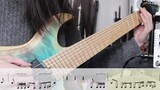 【Electric Guitar】With sheet music & accompaniment! 000 djent riff not suitable for novice practice!