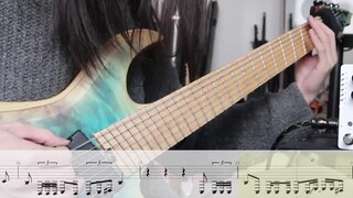 【Guitar điện】Với bản nhạc & nhạc đệm! 000 djent riff không thích hợp cho người mới tập!