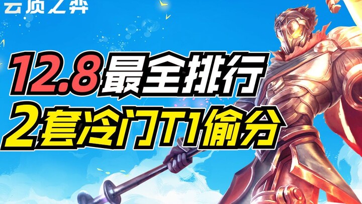 ยูนิเวิร์ส ไลท์เฮาส์: แพตช์ 12.8 จัดเต็ม 2 ทีมเมต T1 เบอร์รอง พร้อมอันดับทั้ง 25 ทีมเมต! เคล็ดลับไต่