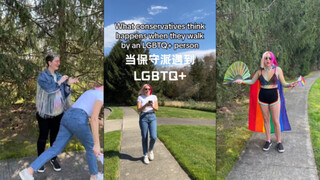 เมื่อฝ่ายอนุรักษนิยมเผชิญหน้ากับกลุ่มสีรุ้ง