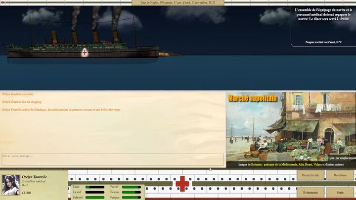 🔴 Britannic Voyage RPG 2023 ( Episode 08 ) - Visite Des Rue De Naples