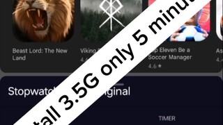 faster installed game!