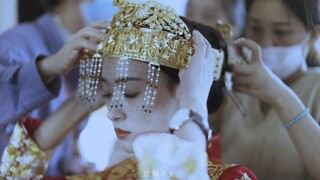 B站最唯美的接亲现场 | 一梳梳到头,富贵不用愁... 再梳梳到尾,举案又齐眉 ...