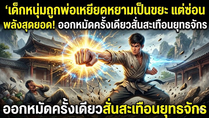 เด็กหนุ่มถูกพ่อเหยียดหยามเป็นขยะ แต่ซ่อน พลังสุดยอด! ออกหมัดครั้งเดียวสั่นสะเทือนยุทธจักร!