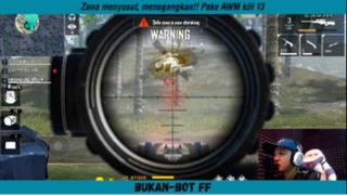 Dikasih AWM auto pada pecah palanya!!