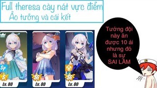 Honkai impact. Thử tài với đội hình 3 teri, tưởng mạnh mà mạnh không tưởng 😂😂