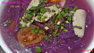 MÓN BÁNH CANH CHAY KHOAI MỠ.MÓN CHAY NGON CHO MỌI NHÀ