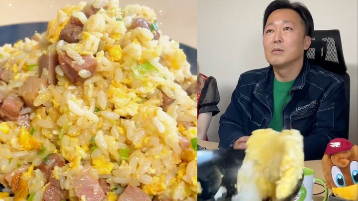 【Masakan Kantor Jepang】Hei hei hei hei hei.....! Nasi Goreng Terkuat di Kantor! Tidak ada yang bisa 