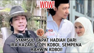 Syamsul Dapat Hadiah Dari Ira Kazar? Topi Koboi, Sempena Kahwin Koboi!