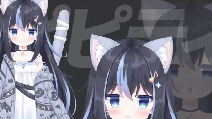 [Live2D Model Display] A NEET kitten who likes playing music games? It's a cute pajama girl!