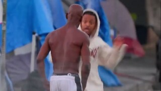 Provoking passersby: "Do you want some?"