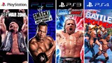 WWE PlayStation Evolution PS1 - PS4