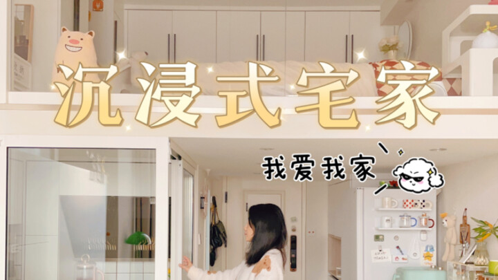 Immersive Stay-at-Home Life | How Awesome Is It to Live Alone in a 23㎡ Loft?