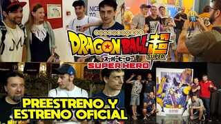 Vamos al PREESTRENO OFICIAL de DRAGON BALL SUPER SUPER HERO en Barcelona