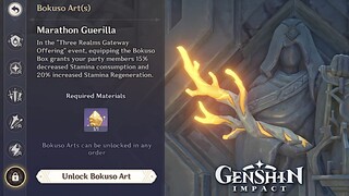 GENSHIN IMPACT - Unlocking the Last Bokuso Art - Three Realms Gateway