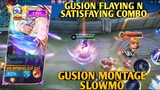 Gusion Flaying and Satisfying Combo ~ Gusion Montage Slowmo