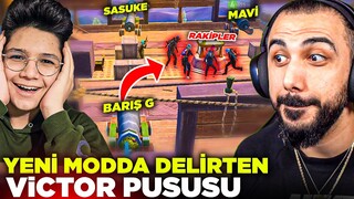 EKİPLE YENİ MODDA 4'LÜ VİCTOR PUSUSU!! 😱 (RAKİPLERİ GEMİDE ÇILDIRTTIK) | PUBG MOBILE