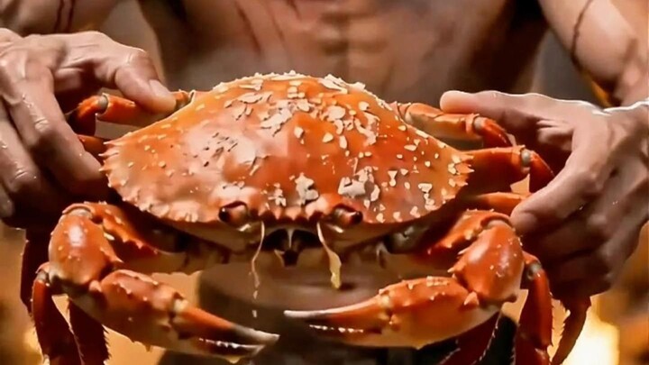 Raja Singa yang terpuruk pada akhir Dinasti Qing: Kepiting panggang garam dengan dupa kuno, saus tel