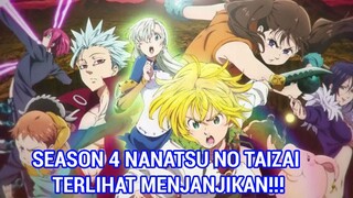 SEMAKIN NIAT!!!  STUDIO DEEN Memastikan  Nanatsu no Taizai Season 4 Kualitas Anime Ini Lebih baik ?
