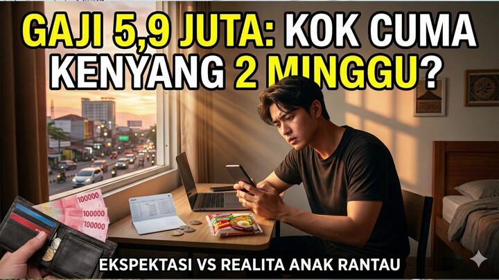 Ekspektasi vs Realita: Anak Rantau Gaji Besar Habis dalam 2 Minggu - Jeda Fana