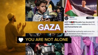 Oh GAZA _ YOU ARE NOT ALONE ( heartfelt song Atif Nasheed ❤️)