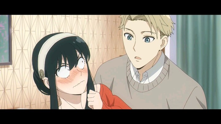 Yor  x Loid momen paling canggung 🤏🏽 😳  [ Spy x Family ]