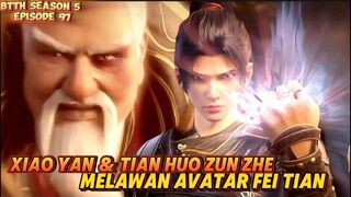 Xiao Yan & Tian Huo Zun Zhe VS Fei Tian