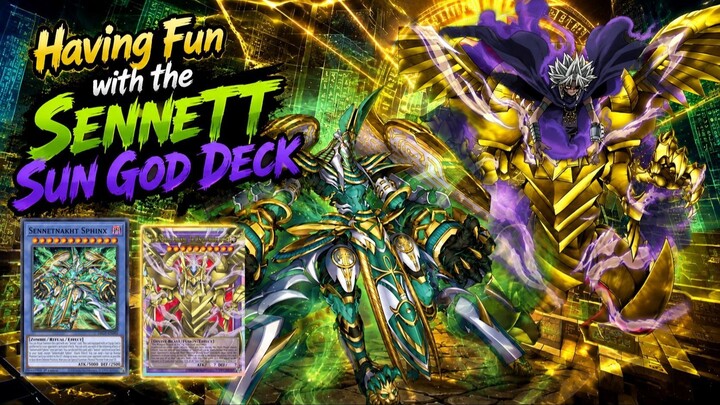 【游戏王】太阳神森奈特卡组！不灭凤凰觉醒！☀️【DBGV】【IMPH