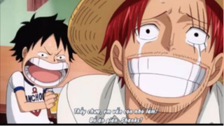 [OnePiece] Khoảng khắc hài hước của Luffy và Shank