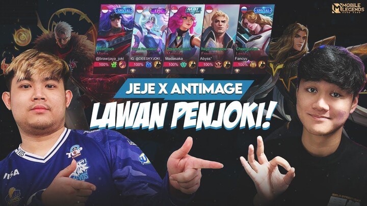 Jeje x Evos Antimage Ranked Ketemu Penjoki! Bantaiii - Mobile Legends