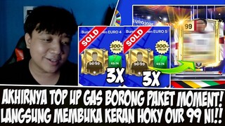 AKHIRNYA TOP UP & LANGSUNG HOKY CM TERKUAT 99!! GAS BORONG PAKET EURO MOMENT 4 & 5 2024 FC MOBILE