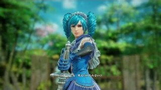 ソウルキャリバー6　美形すぎる…エイミ　PSPLUSプレミアムで遊べるようになる