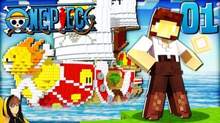 OUR PIRATE ADVENTURE BEGINS!?! | Minecraft [One Piece - Modded Series] EP 1