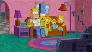 The Simpsons - Minecraft Couch Gag