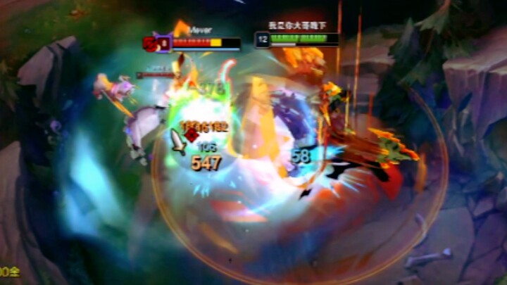 Draven: One second to one-shot me? You’re gonna one-shot my full-health, debuffed self?? **!