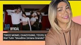 TWICE MOMO, CHAEYOUNG, TZUYU X Kiel Tutin “bloodline (Ariana Grande)” Dance Video [reaction video]