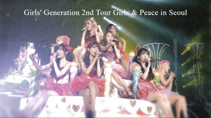 Girls' Generation 2nd Tour Girls & Peace in Seoul