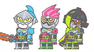Kamen Rider ex-aid minifigure EXCITE